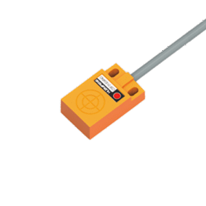 Flat capacitive proximity sensor