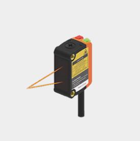 Background suppression laser sensor