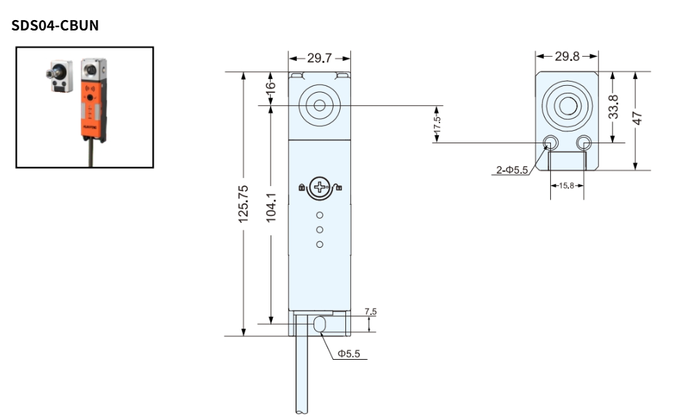 high-tensile door lock sensor